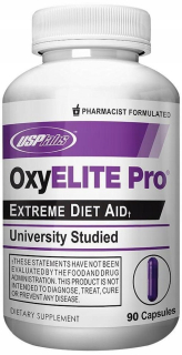 Spaľovač tuku - USP LABS OXYELITE PRO DMAA + DMHA 90 KAPS