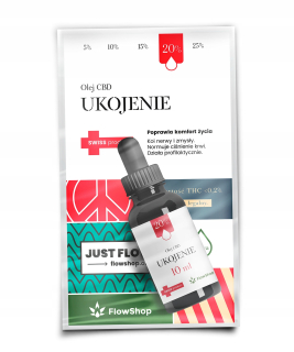 CBD - Reliéf - CBD olej 20% - BIO zo Švajčiarska