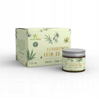CBD - Ultra výživný konopný krém na ruky 50ml | HEMPKING