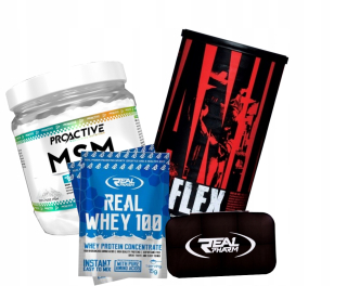 Ochrana kĺbov -  Universal Animal Flex 44 SASZ. + MSM Silné rybníky