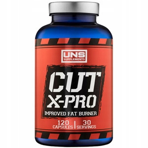 Spaľovač tuku - UNTS CUT X-PRO 120CAPS Silné zníženie horáka