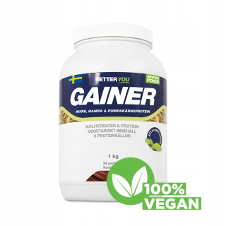 Gainer - Vegański Gainer vám lepšie ovsené tekvica kanabis