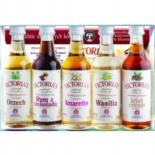 SIPY VICTORIA PRE KÁVOVÉ CYMY 5 x 50ml