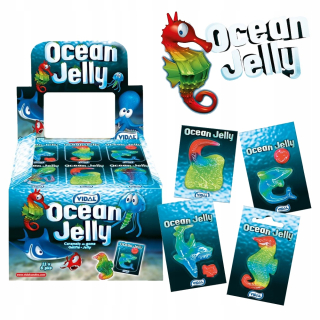 VIDAL | OCEÁNSKE JELLY | Gumy | 66 ks