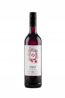 Vina'0 Merlot Bio 0.75 - Červené víno, Sladké 0%