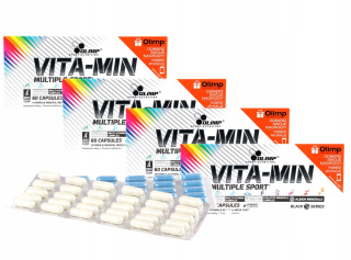Vita-min Viacnásobný šport 4x60 OLIMP VITAMINA 240K