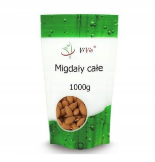 Orechy - Vivio mandle všetkých 1000g prirodzené zdravé