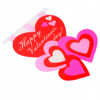 Darček na Valentína - Valentínske podpisy Valentína dekorácia