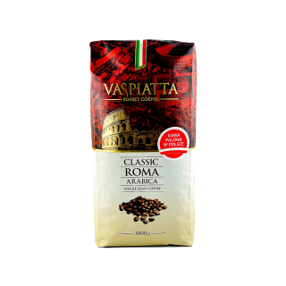 Zrnková káva - Vriespiatta Classic Roma Coffee Beans 1kg Krakow