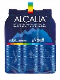 VEĽKVOĽNOSTI ALCALIA NEPOUŽITÁ VODA 6X1,5L