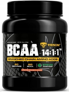 Aminokyseliny - Venom BCAA 14: 1: 1 510 g Xtra silné aminokyseliny