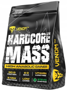 Gainer - Venom Nutrition Gainer Hardcore Mass 6000g Mass