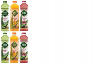 Sada farmárskych nápojov Vera 2xAloes, 2xMango, 2xGranat