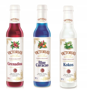 Victoria's Barmain Sirup Mix pre nápoje 3x250 ml