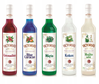 Victoria's BarTender Sirup Mix pre nápoje 5x490 ml