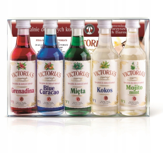 Victoria's Barman Sirup Mix pre nápoje 5x50 ml