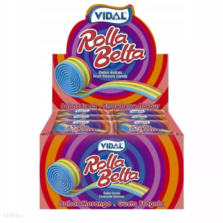 Vidal Rolla Belt Rainbow Strawberry 24 ks