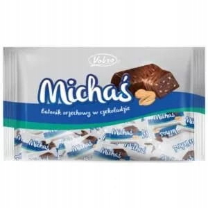 Vobro Candy Michaś Orzechowe v čokoláde 1 kg