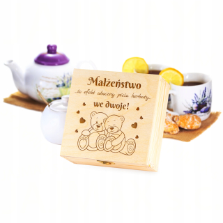 Valentína darčekový darček čajový med