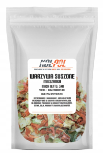 SUŠENÁ ZELENINA 5kg Prírodná zmes zeleniny