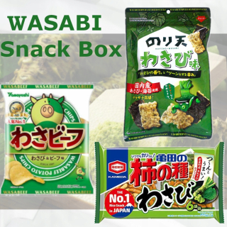 Japonska kuchyňa - Wasabi Snack sada z Japonska / Wasabi Snack