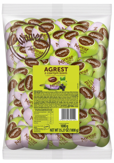 Wawel Chocolates Goosebers s čiernym BZEM 1KG