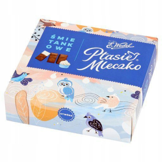 Wedel vták krémové mlieko v Milky Czekole
