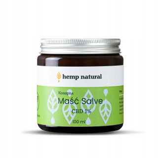 CBD - Vegan konope Mäso Salve 1% CBD