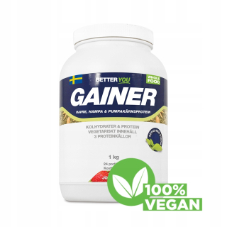 Gainer - Vegánske Zisk Oat Tekvica Konopia Organické Švédsko