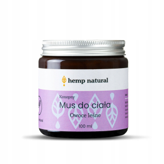 CBD - Vegánskej tela pena pre CBD lesníctvo