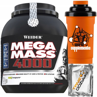 Gainer - Weider Giant Mega Mass 4000 3000g Gainer Hard Hass