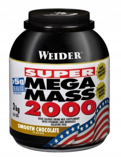 Gainer - Weider Mega Mass 2000 3000g Gainer XXL Mutant Mass