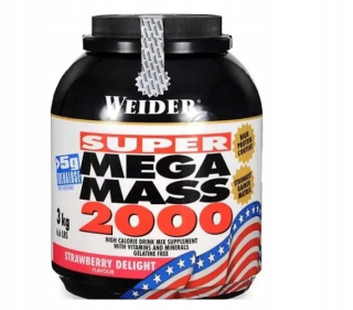 Gainer - WEIDER SUPER MEGA MASS 2000 3KG MUTANT XXL TVRDÝ