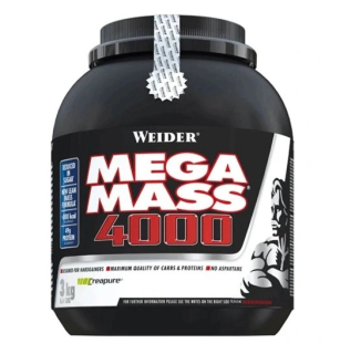 Gainer - Weider Super Mega Mass 4000 3kg Jahody