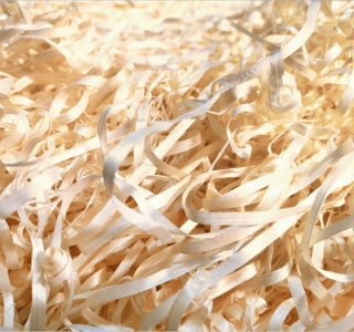 Veľkonočná dekorácia - WOLINA DREVA WOOL FLILLER CHIP 100G Darček