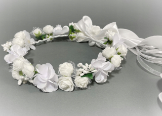 Prvé sväté prijímanie - Pearl Communion Veniec, ruže, ruže a prijímanie