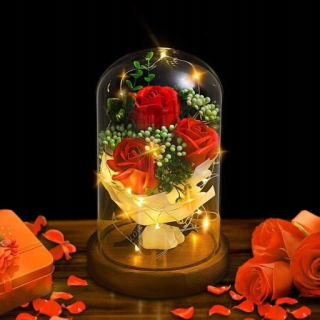 Darček na Valentína - Falai Eternal Rose 22 cm