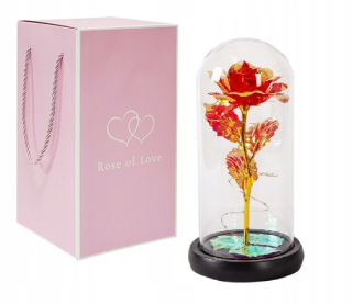 Darček na Valentína - Večná ruža Comfortc 21 cm