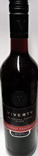 Víno červená nealkoholická VIVERSA CABERNET 0,75L