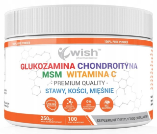 Ochrana kĺbov -  Želám Glukozamín Chondroitin MSM Vitamín C 250g