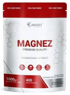 Želanie magnézium 1000g citrát magnézium kŕče vege