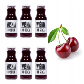 Cherry 100% prirodzene zamračené NFC 6x250ml