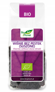 Sušené ovocie - ČEREŠKA BEZ SEMIEN, SUŠENÉ BIO 100 g - BIO PLANÉTA