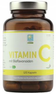 Vitamín C bioflavonoidy 120 kapsúl životné svetlo s
