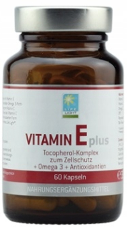 Vitamín E plus omega 3 60 kapsúl životné svetlo s