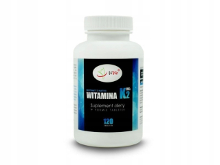 Vitamín K2-MK7 100MCG VIVIO Kvalita 120 Tab.
