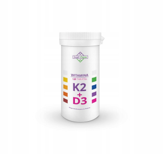 Vitamín K2MK7 + D3 120 tablety - Farma duše