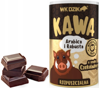 Instantná káva - WK divoká rozpustná kávová chuť 150 g čokolády