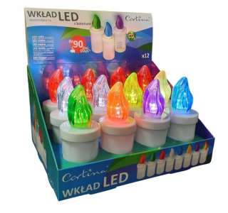 LED sviečka na sviečka