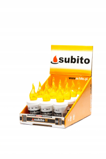 Elektrický príspevok subito s5 žltá sviečka 12 ks